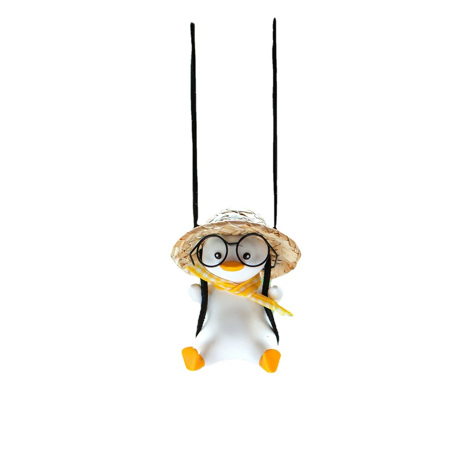 Holiday Swing Duck - Car Pendant