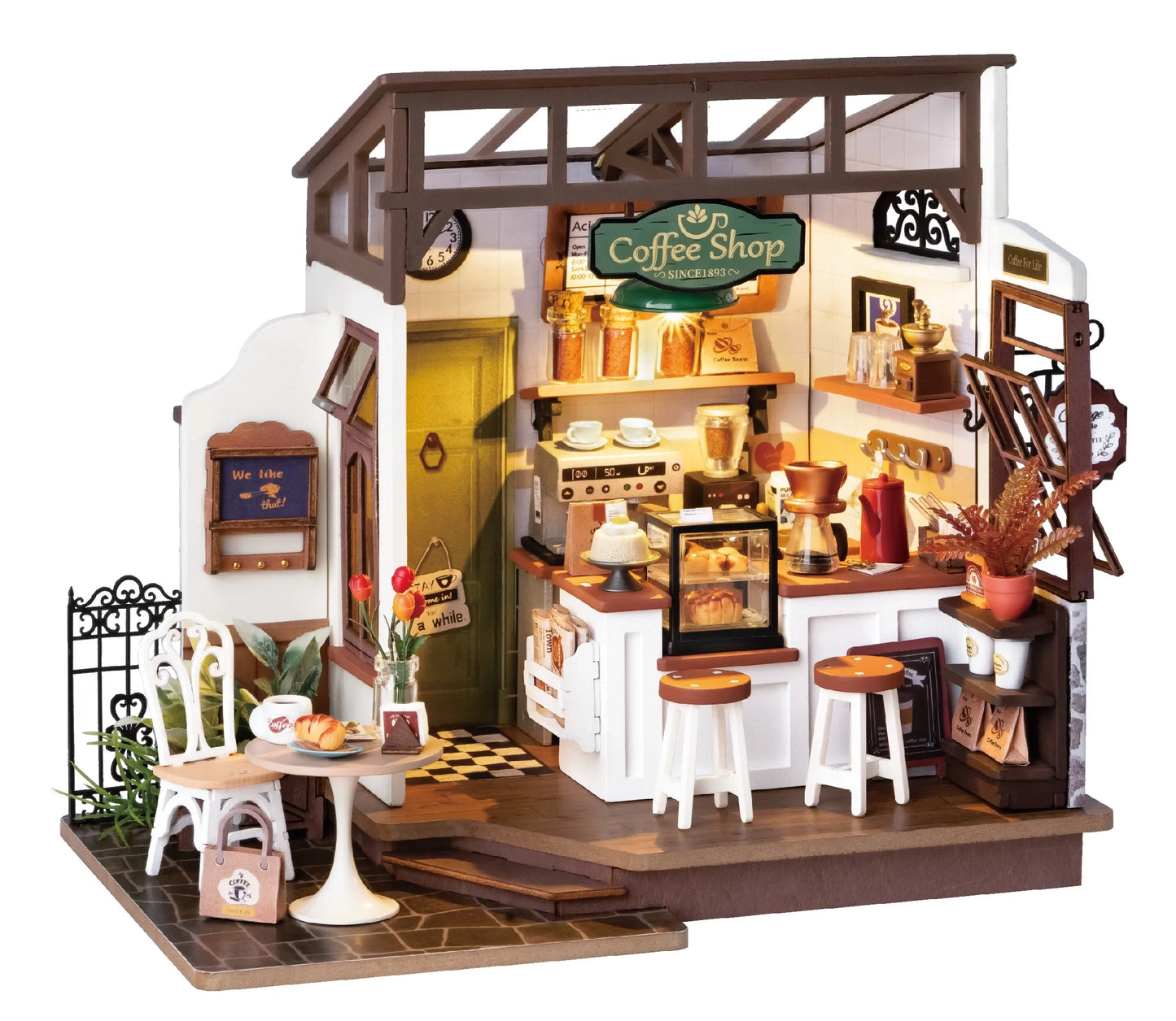 Café in the Mountains - Miniature Set